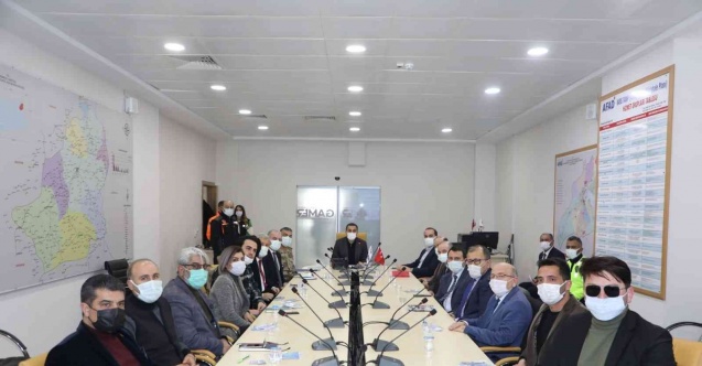 Kars’ta Afet ve Acil Durum Koordinasyon toplantısı yapıldı