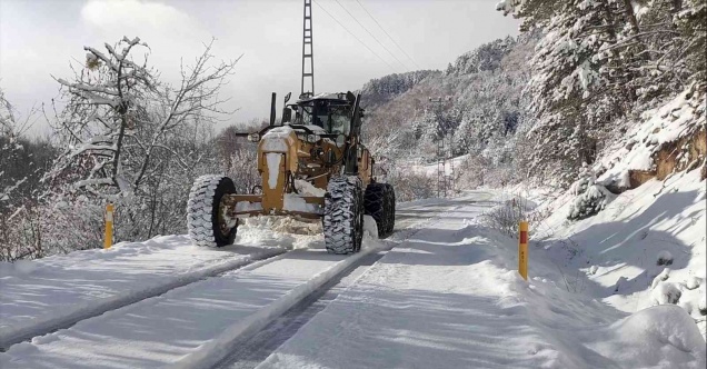 Karabük’te kapalı köy yolu kalmadı