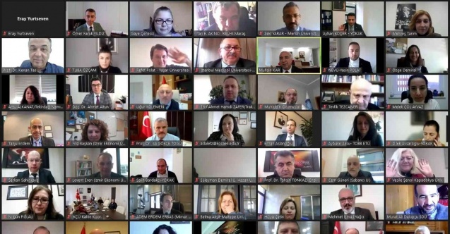 YÖK Rektör Yardımcısı Şahinkaya "Kurumsal Akreditasyon" programına katıldı