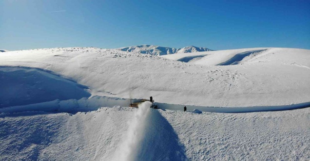 Muş’ta 34 köy yolu ulaşıma kapandı