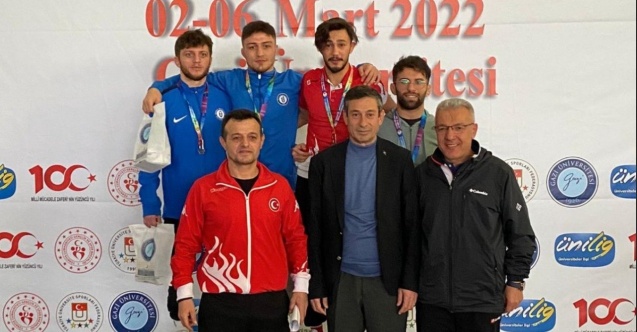 Bartın Üniversitesi sporcuları Türkiye Şampiyonası’nda 7 madalya aldı