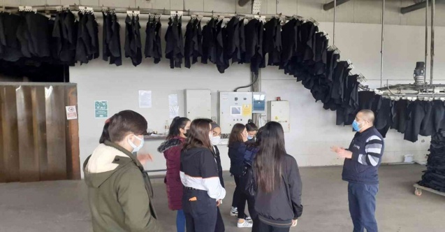 Meslek lisesi öğrencilerinden fabrikalara inceleme gezisi