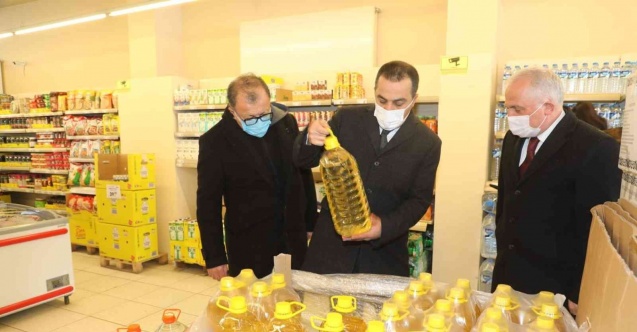 Vali Öksüz’den sıvı yağ denetimi