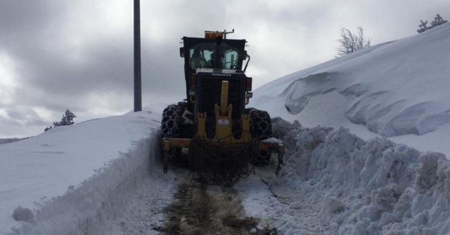 Sinop’ta kar nedeniyle 191 köy yolu ulaşıma kapalı