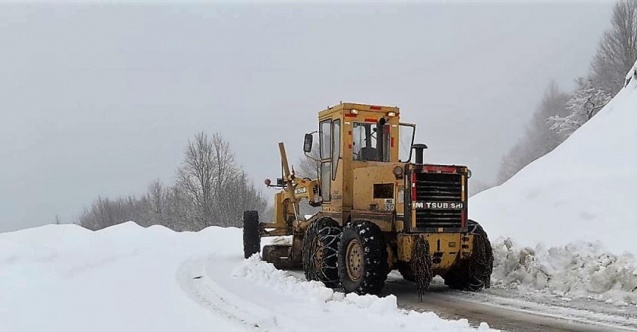 Tokat’ta 60 köy yolu kapalı