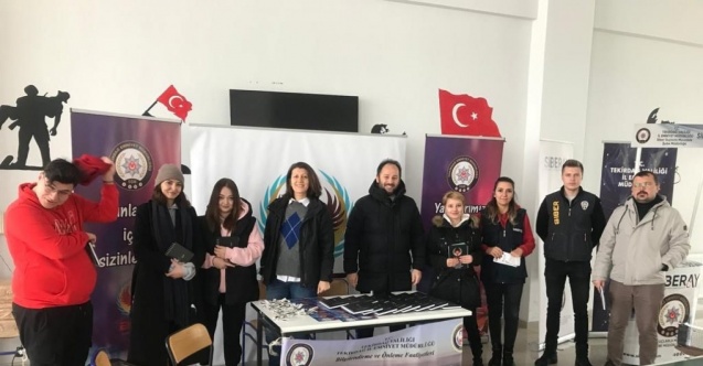 Öğrencilere, terör örgütlerinin eleman temin yöntemi anlatıldı