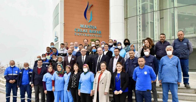 Manisa CBÜ personelini sevindiren imza