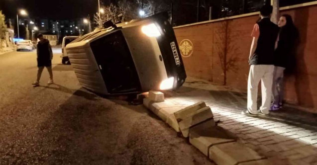 Çorlu’da korkutan kaza