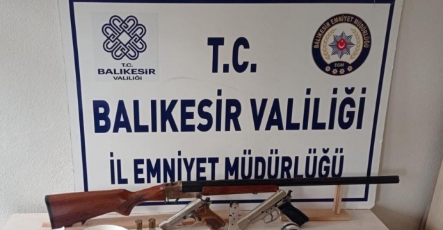 Balıkesir’de polis 272 şahsa ’Huzur’ operasyonu