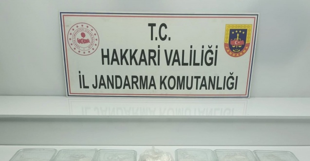 Yüksekova’da  7 kilo 500 gram metamfetamin maddesi ele geçirildi
