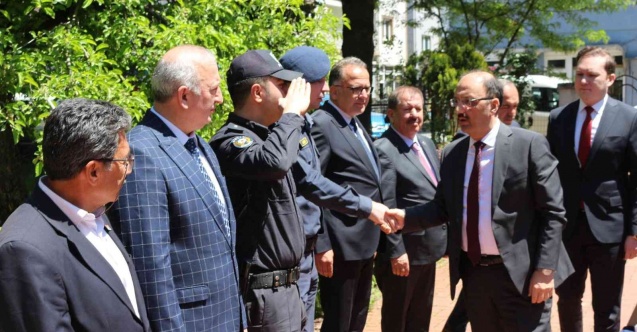 Mülkiye Başmüfettişliğine atanan Vali Güner’den veda ziyaretleri