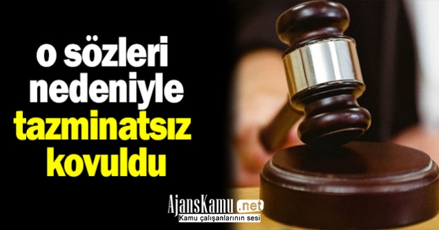 Patronu için, 'cimri ve pinti' diyen işçiyi Yargıtay affetmedi!