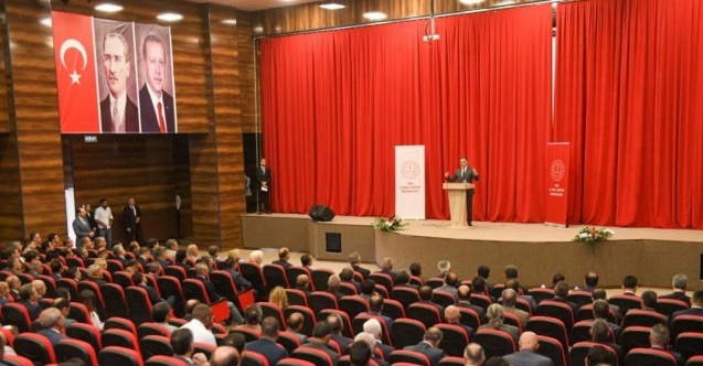 Vali Balcı eğitim camiasıyla bir araya geldi