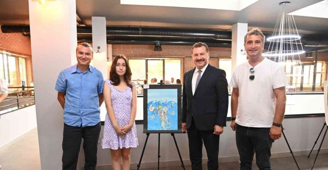 Temiz hava ve suyu resmettiler